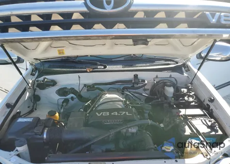 2000 Toyota Tundra Access Cab из США, поврежденный, VIN 5TBRT3411YS001808